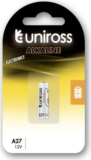 Uniross A27 / 27A Alkáli Elem 12V (1db / csomag)