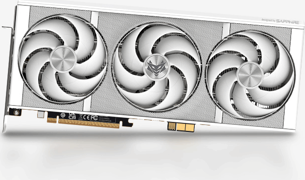 SAPPHIRE Radeon RX 9070 XT Nitro+ Phantom Link Polar OC 16GB GDDR6 Videókártya