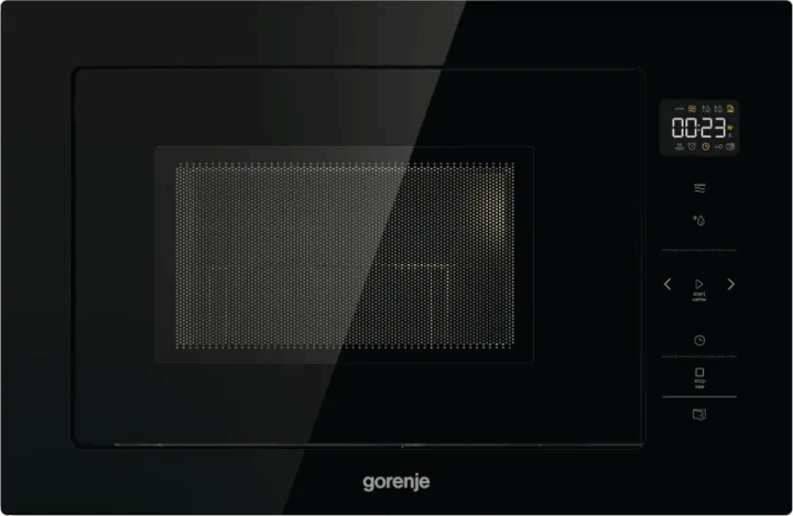Gorenje BM251M2BG beépíthető Mikrohullámú sütő 25L 900W - Fekete