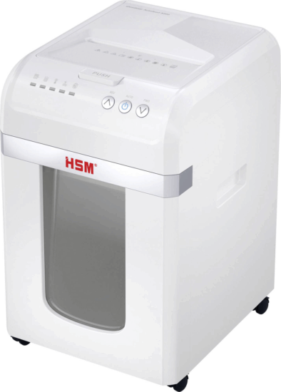 HSM Autofeed X200 Iratmegsemmisítő 10 lap 30L - Fehér