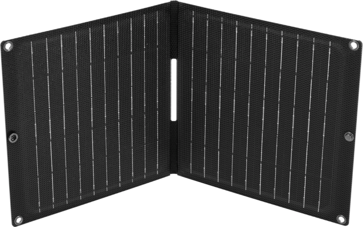 Sandberg 421-42 USB-A / USB-C Napelemes Töltő 15W - Fekete