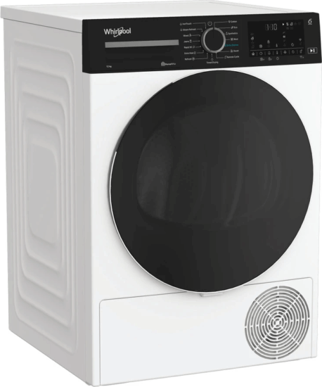 Whirlpool WP E12X WBS EE Hőszivattyús Szárítógép 12kg 187kWh - Fehér
