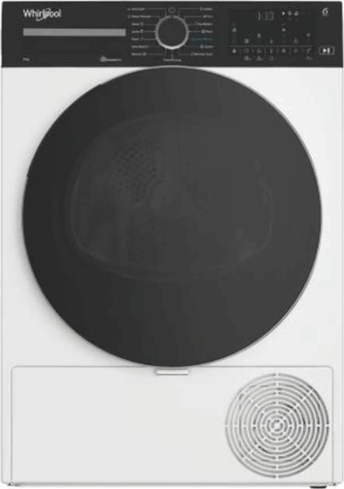 Whirlpool WP B8X WBS EE Hőszivattyús Szárítógép 8kg 176kWh - Fehér
