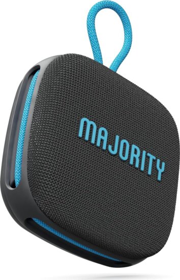 Majority Move 1 (M1) Hordozható Bluetooth Hangszóró 12W - Fekete