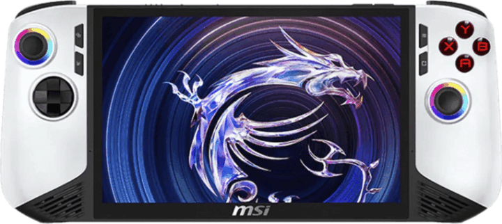 MSI Claw 8 AI+ A2VM-091 Polar Tempest Edition Kézi játékkonzol (2 TB) - Fekete/fehér