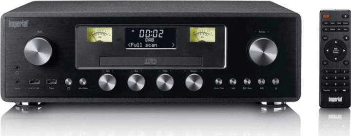 Imperial DABman-280CD DAB+ FM Asztali Rádió - Fekete