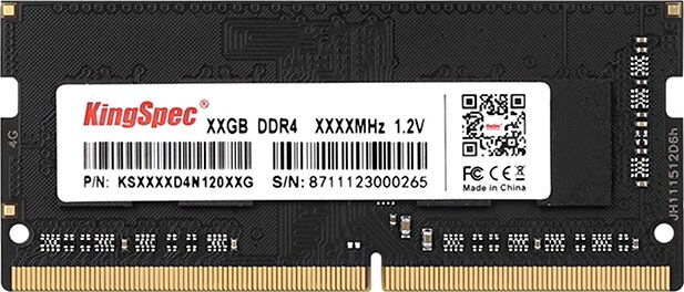 KingSpec 16GB / 3200 DDR4 SoDIMM Notebook RAM