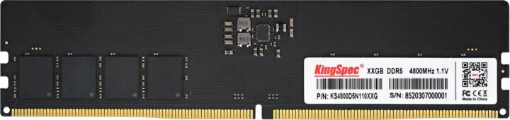 KingSpec 16GB / 5200 DDR5 CL42 Single Desktop RAM