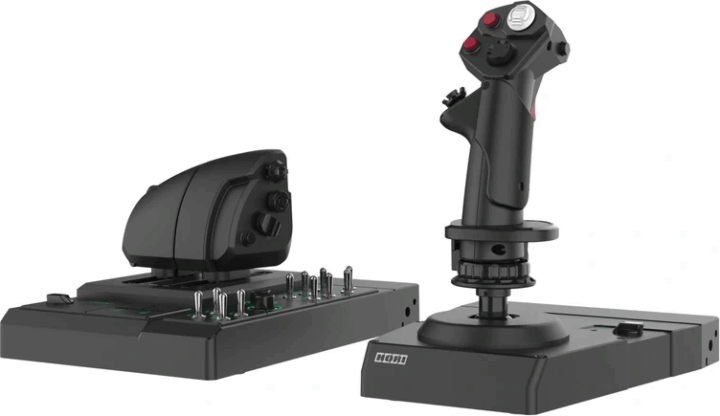 Hori Hotas Flight Control System Vezetékes Joystick - Fekete