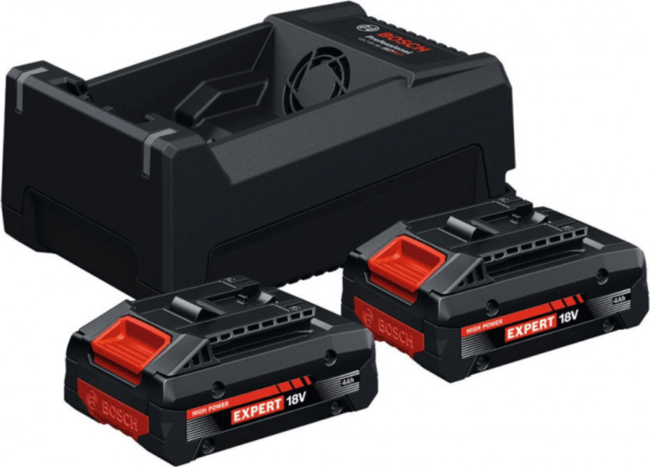 Bosch EXPERT EXBA18V-40 GAL 2 db 18V Akku + Töltő