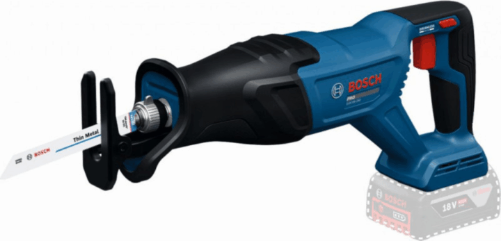 Bosch GSA18V-280 Akkumulátoros orrfűrész 18V + koffer (Akku és töltő nélkül)