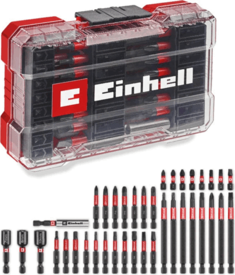 Einhell 109250 PH + PZ + TORX + Imbusz Bit készlet 38 darabos