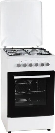 MPM MPM-56-KGF-21 4 zónás szabadonálló Gáz Tűzhely - Fehér