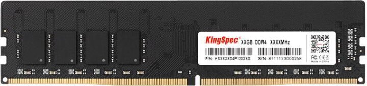 KingSpec 8GB / 3200 DDR4 CL18 Single Desktop RAM