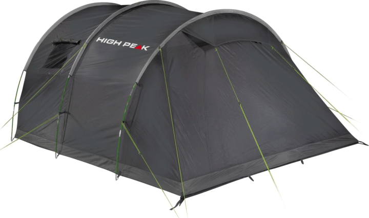 High Peak Torri 5.0 5 személyes Családi sátor 455 x 320 x 195 cm - Szürke / Zöld