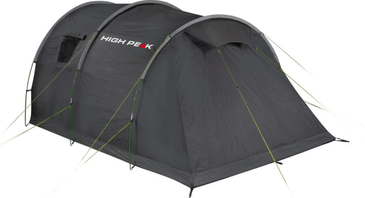 High Peak Torri 4.0 4 személyes Családi sátor 455 x 260 x 195 cm - Szürke / Zöld