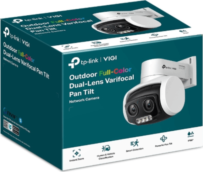 TP-Link VIGI C540V 4MP forgatható kültéri Okos Kamera - Fehér