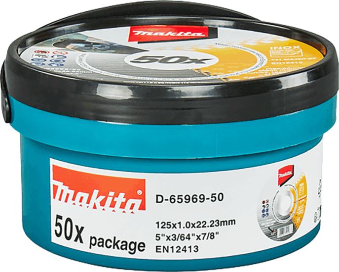 Makita D-65969-50 Fém Vágókorong Ø125 x 22,23 x 1,0mm (50db / csomag)