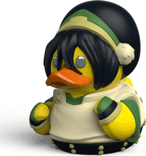Numskull Tubbz Avatar - Toph Beifong First Ed.) gyűjthető gumikacsa figura 9cm
