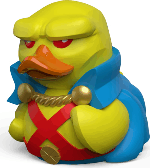 Numskull Tubbz DC Comics - Martian Manhunter (First Ed.) Gyűjthető gumikacsa figura 9cm