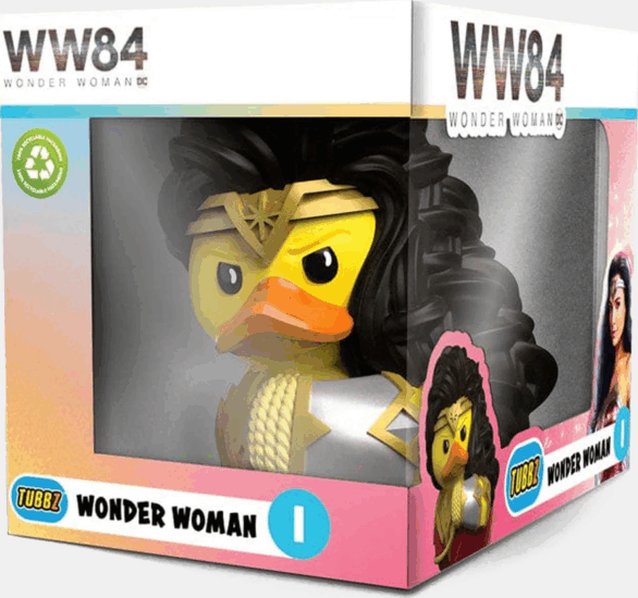 Numskull Tubbz Boxed DC Comics - Wonder Woman Gyűjthető gumikacsa figura 9cm
