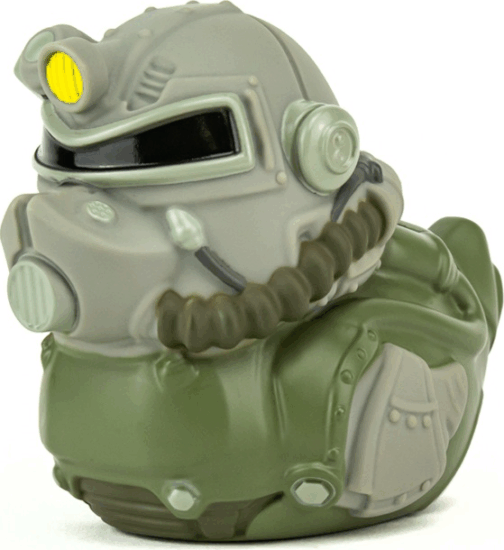 Numskull Tubbz Boxed Fallout - T-51 Gyűjthető gumikacsa figura 9cm