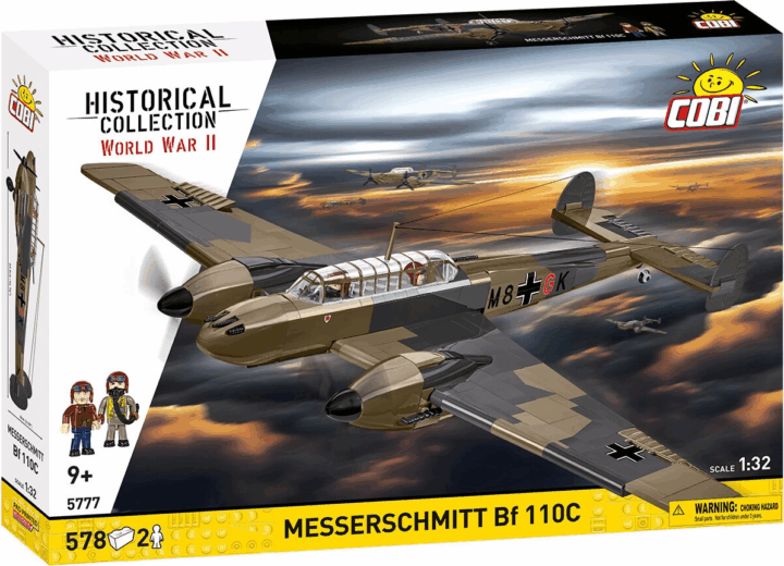 Cobi Bf 110C Vadészrepülőgép 578 darabos építőjáték