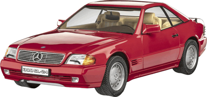 Revell Mercedes-Benz 300 SL-24 Coupé műanyag makett - Piros 1:24