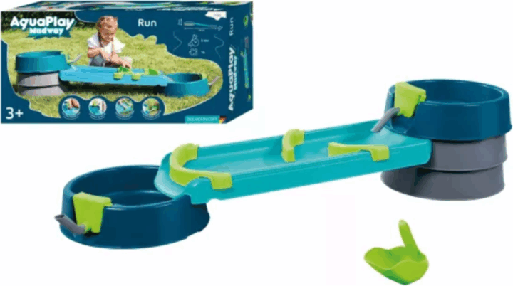 AquaPlay Mudway Run Vízi- és sárpálya játékszett 1.35 m