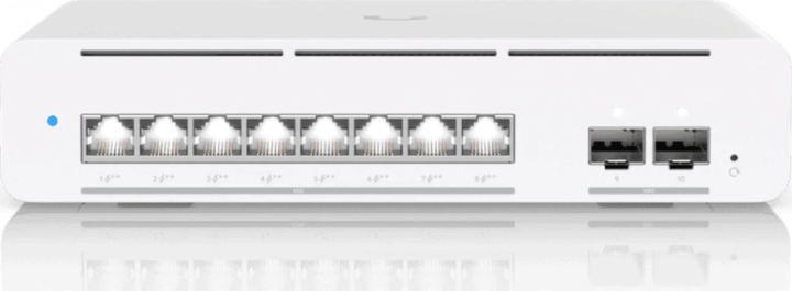 Ubiquiti UniFi Pro XG 8 Smart Managed 10-port Gigabit PoE+ Asztali Switch