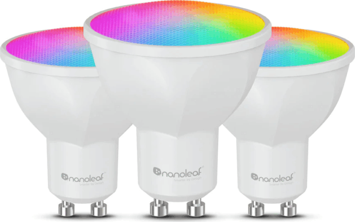 Nanoleaf Essentials Matter Okos GU10 RGBCW LED Okos izzó 5W 3db