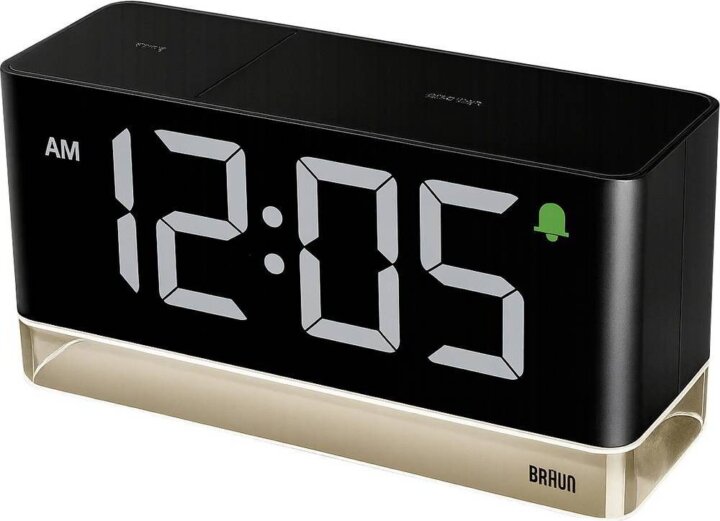 Braun BC 27 BEU Digitális LED Ébresztőóra 180 x 90 x 62 mm - Fekete
