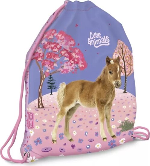 Ars Una Cute Animals Horse tornazsák 32 x 42 cm - Mintás