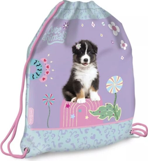 Ars Una Cute Animals Aussie tornazsák 32 x 42 cm - Mintás