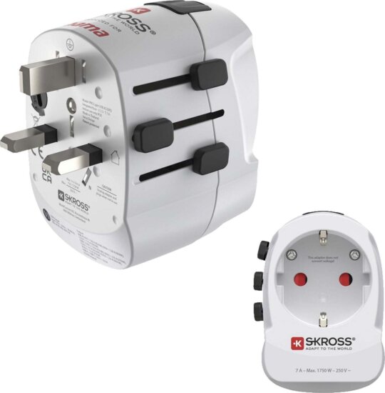 Hama Pro Light AC 30PD Univerzális Utazó Hálózati Adapter 30W - Fehér