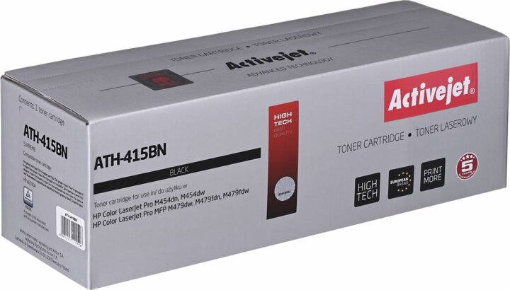 Activejet (HP 415X) Utángyártott Toner - Fekete