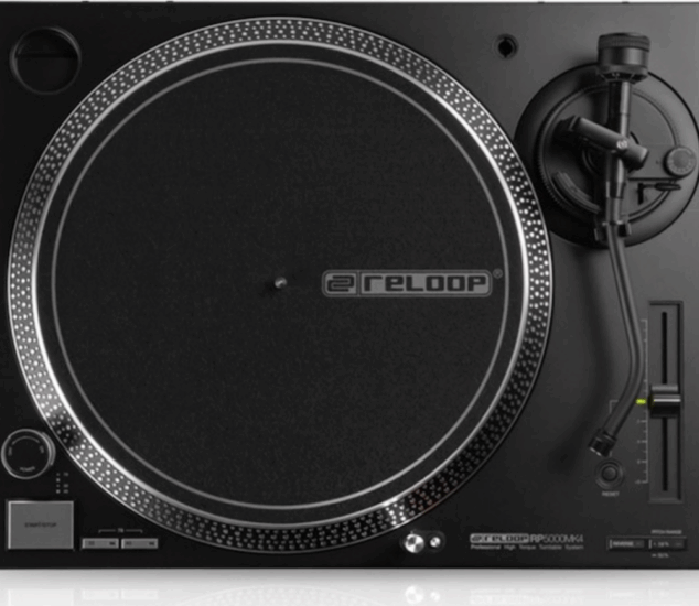 Reloop RP-5000 MK4 Professional DJ lemezlejátszó - Fekete