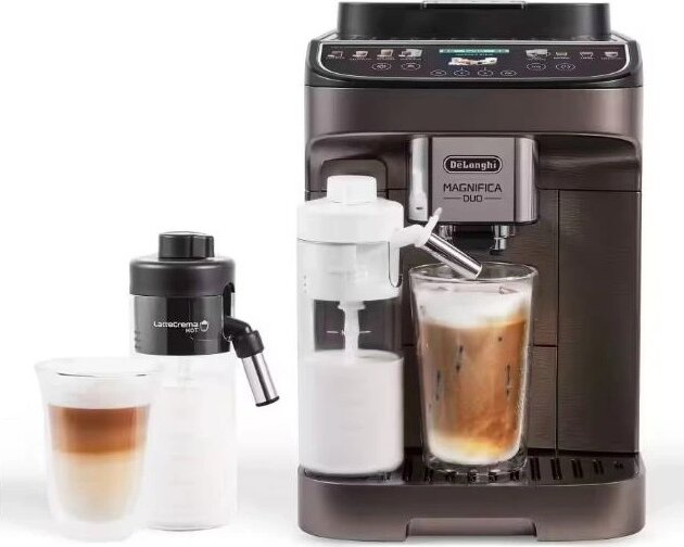 Delonghi ECAM330.80.TXB Automata Kávéfőző 1450 Watt - Fekete / Barna