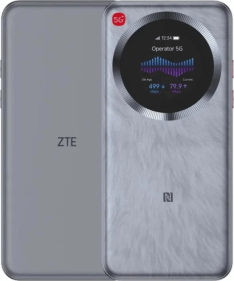 ZTE U30 Pro Hordozható 4G/5G LTE WiFi6 5000mAh Router - Szürke