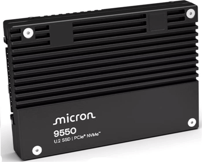 Micron 15TB 9550 PRO 2,5" NVMe PCle U.2 SSD