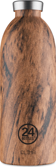 24Bottles Sequoia Wood Rozsdamentes acél Termosz kulacs 850ml - Fa mintás