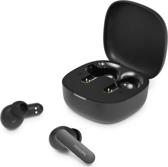 Philips TAT2200BK/00 Bluetooth Fülhallgató Headset Töltőtokban - Fekete Philips TAT2200BK/00 Bluetooth Fülhallgató Headset Töltőtokban - Fekete