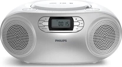 Philips TAZ2000S/10 Hordozható CD lejátszós FM Rádió - Ezüst