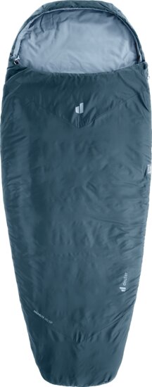 Deuter Dreamlite 10C/50F Kétoldalas cipzáras Hálózsák 200 x 75cm ( 14 / 3 °C) - Kék