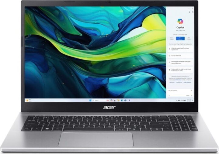 Acer Aspire Go AG15-42P-R6X6 Laptop Ezüst (15,6" / AMD Ryzen 7-5825U / 16GB / 512GB SSD / Win 11 Home)