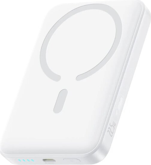 Baseus Magnetic EnerFill FM11 Mágneses Powerbank 10000mAh 22,5W + USB-C Kábel 0.3m - Fehér
