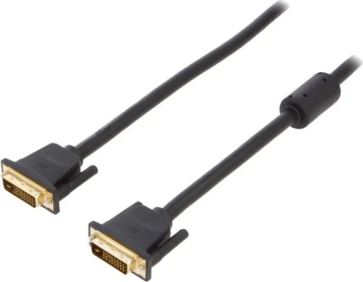 Vention EAABI DVI - DVI Kábel 3m - Fekete