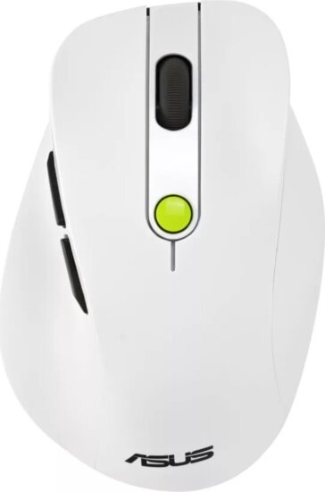 Asus MD105 Bluetooth + RF Wireless Egér - Fehér/Zöld