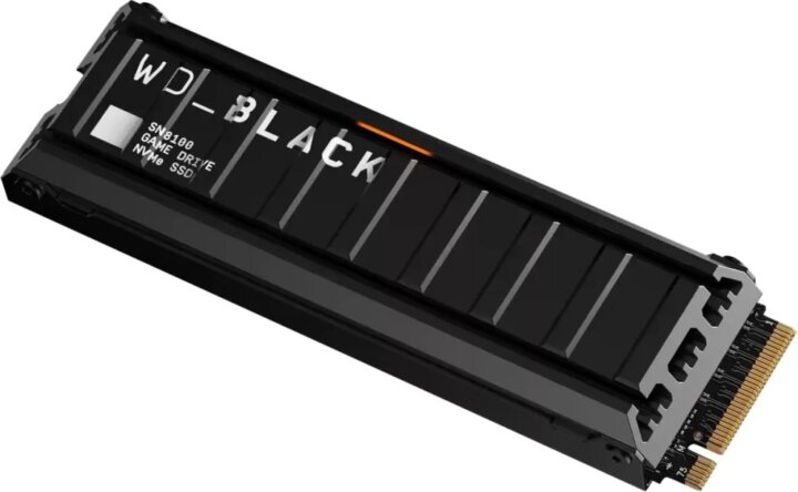 Western Digital Black SN8100 4TB NVMe PCIe 5.0 M.2 SSD Hűtőbordával
