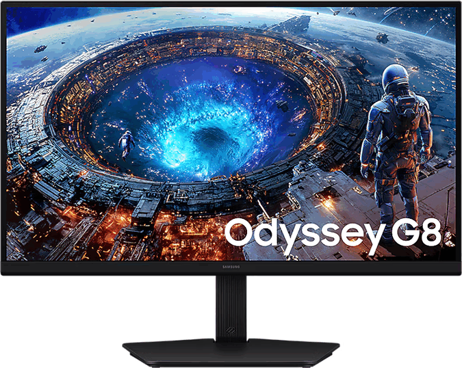 Samsung 27" Odyssey G8 G80HF 16:9 5K IPS Gaming Monitor - Fekete